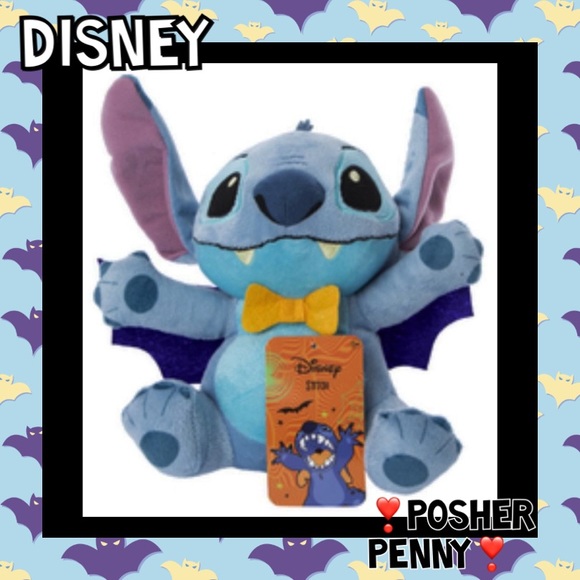🆕 DISNEY Stitch Halloween Themed Plush - Picture 1 of 4